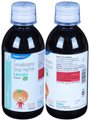 Levolin 1mg Syrup Orange